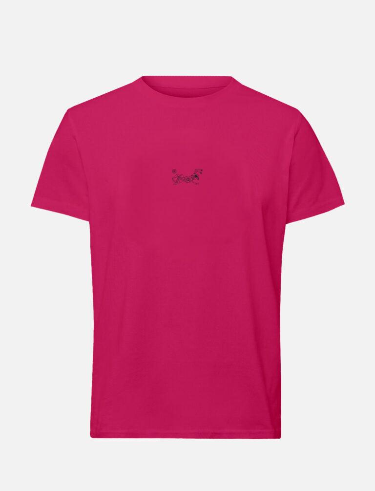 T-Shirt mit kleinem line Ant Logo 100% Heavy Baumwolle