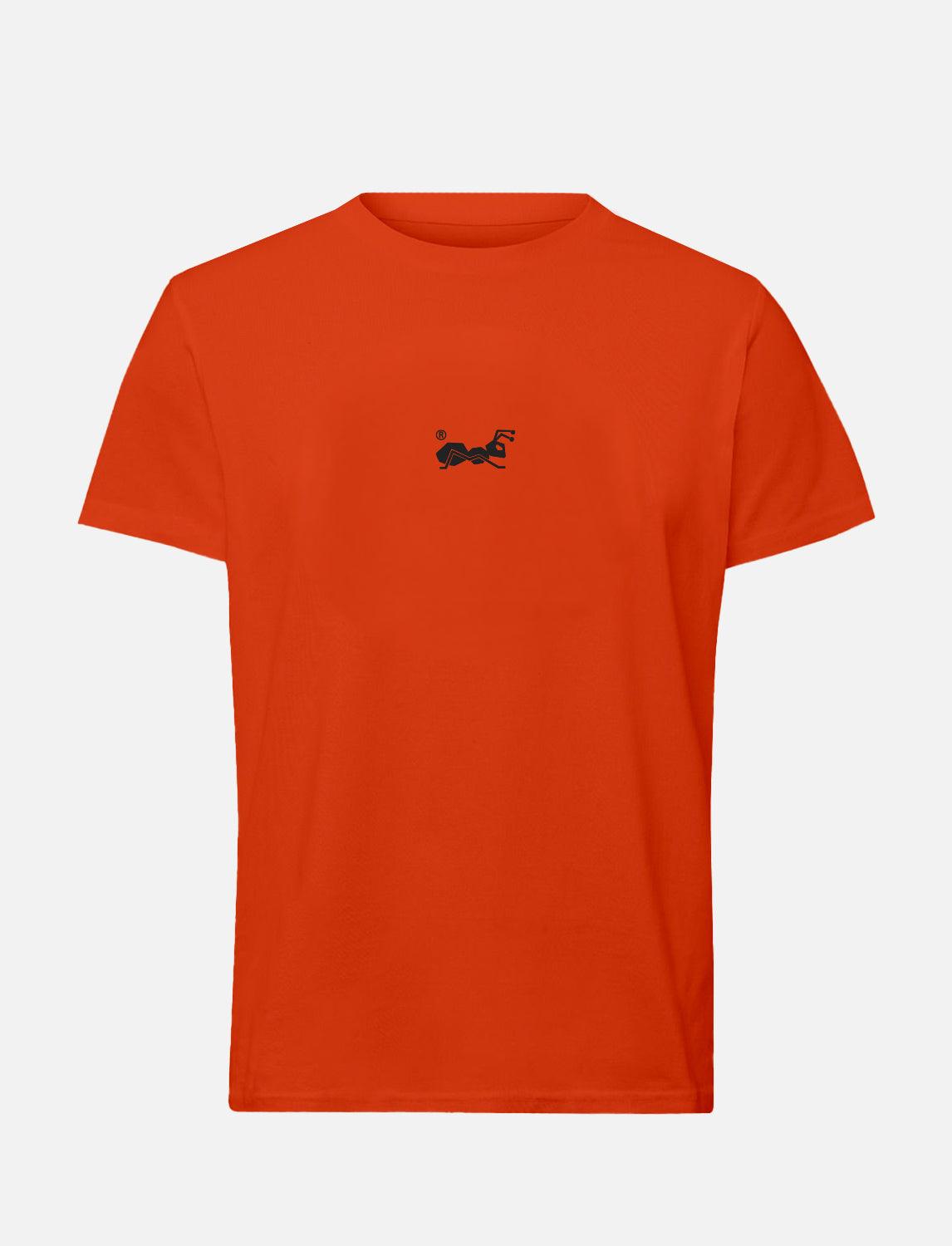 Herren-T-Shirt mit kleinem Ant Logo 100% Heavy Baumwolle