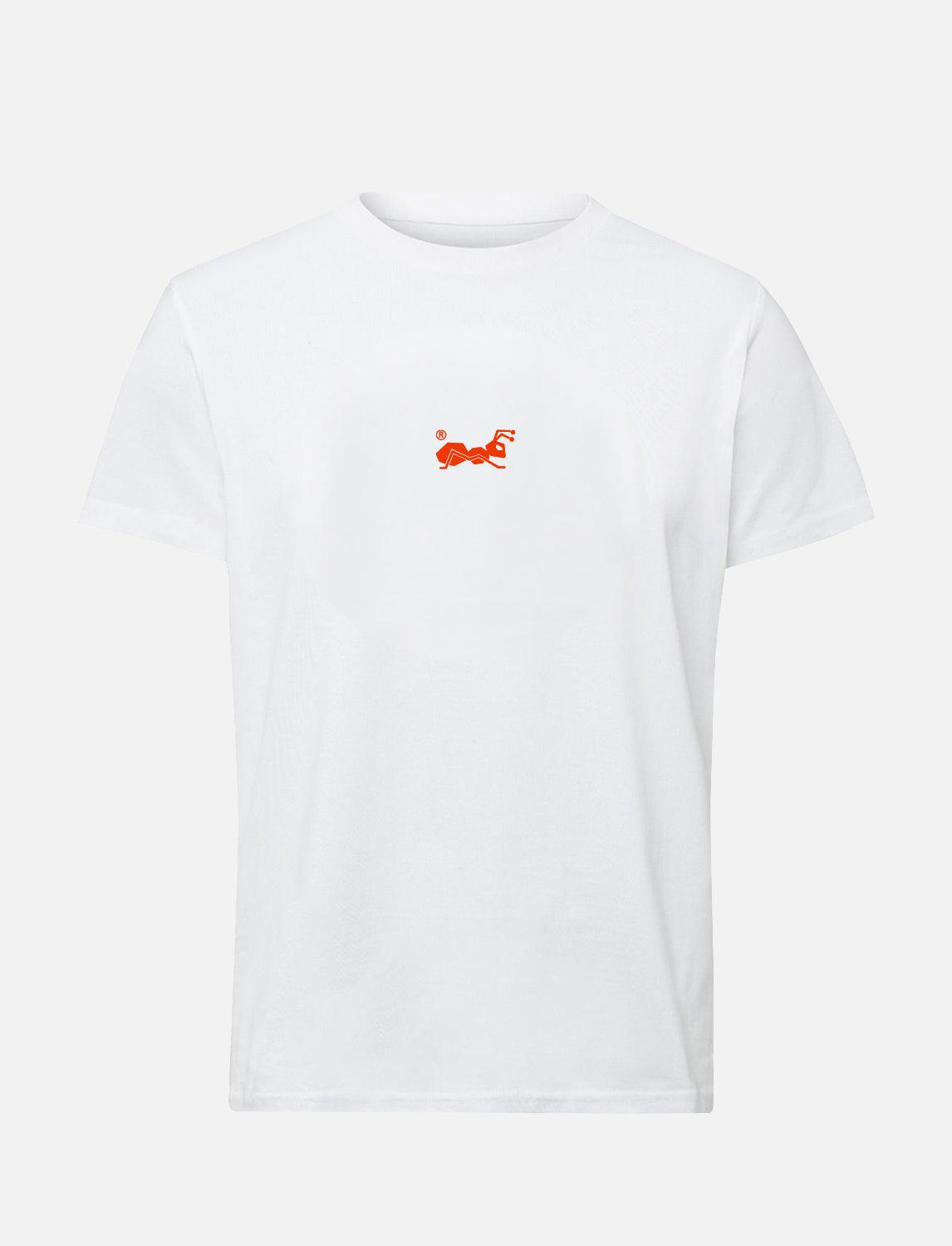 Herren-T-Shirt mit kleinem Ant Logo 100% Heavy Baumwolle