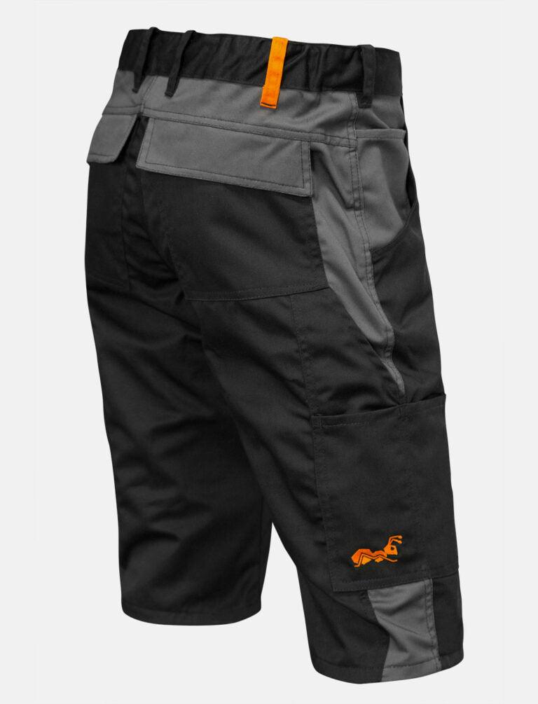 Herren Kurze-Arbeitshose Stretch Berlin Pro Outdoor Männer Arbeitsshorts