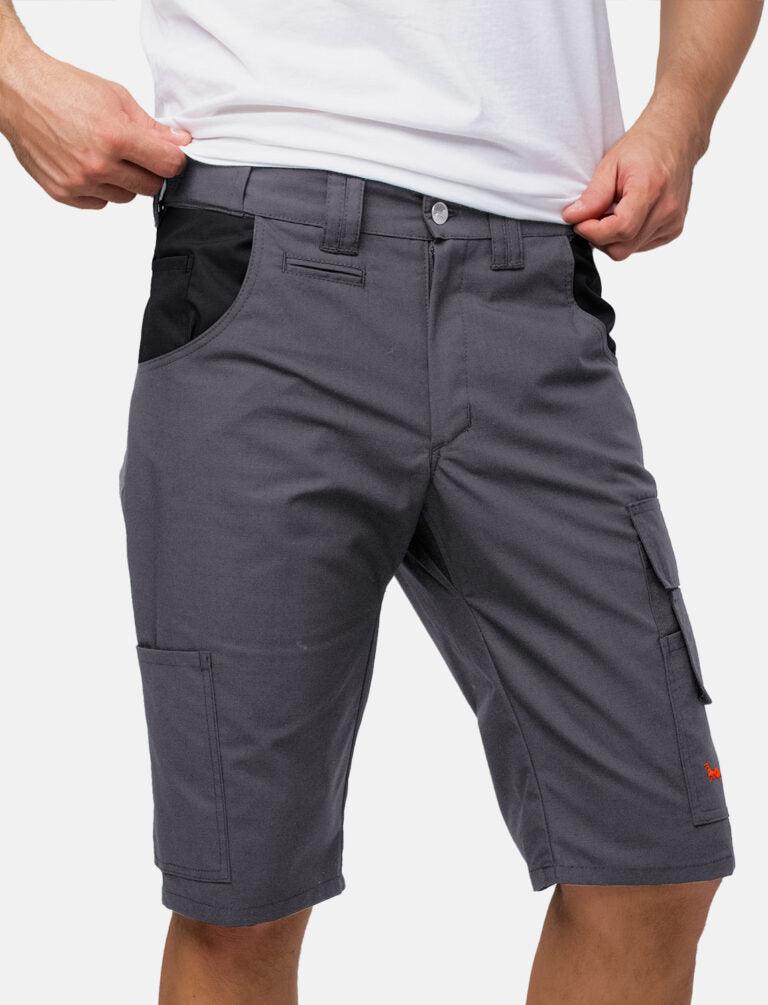Herren Cargo Shorts Ripstop Sommer Kurze-Arbeitshose