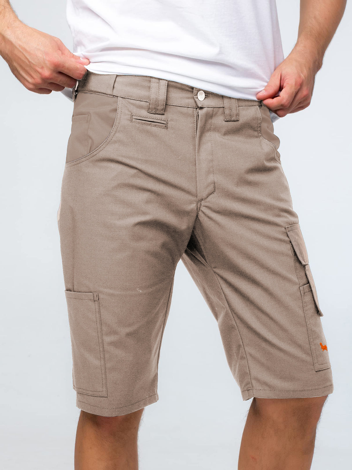 Herren Cargo Shorts Ripstop Sommer Kurze-Arbeitshose