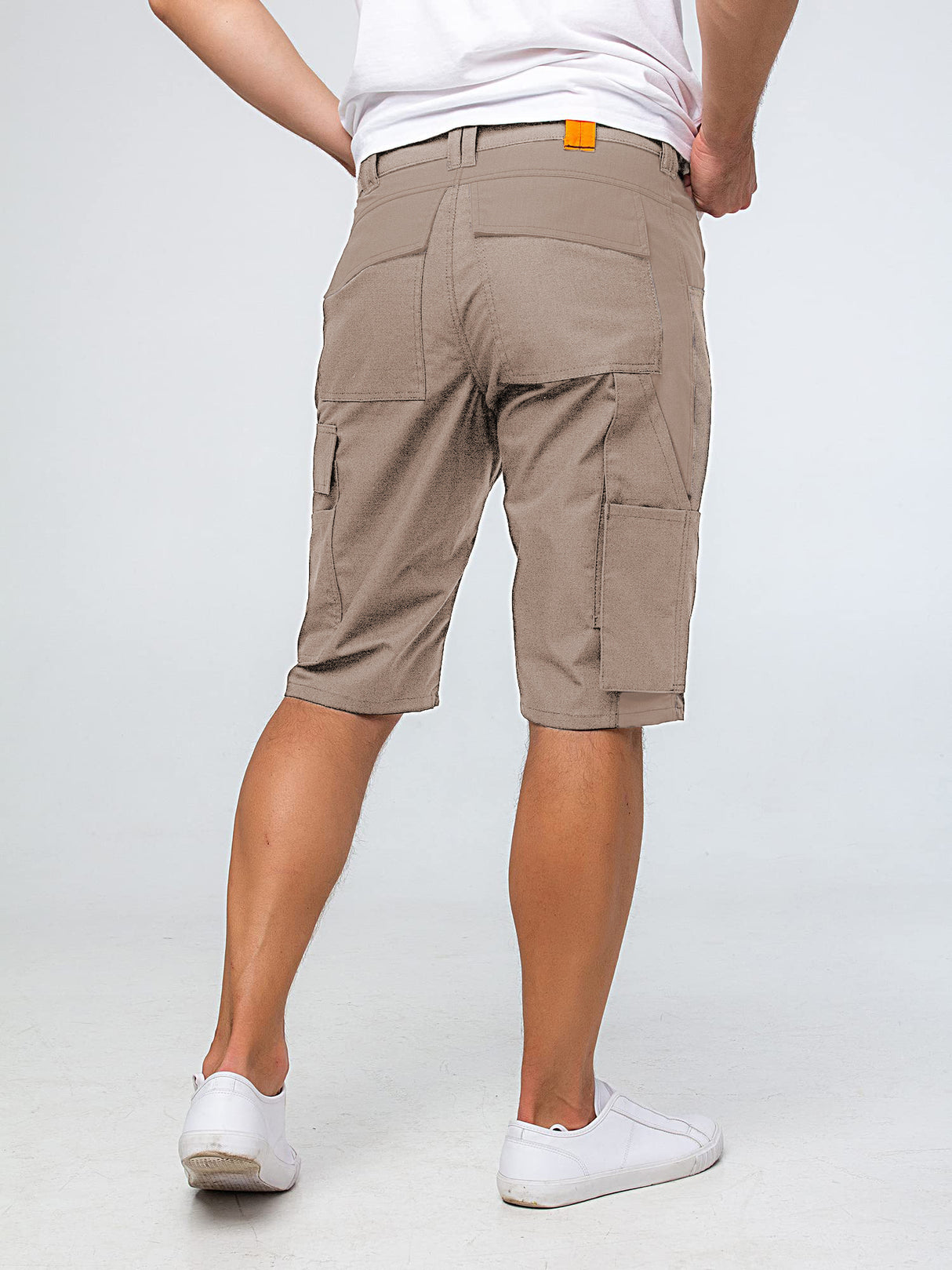 Herren Cargo Shorts Ripstop Sommer Kurze-Arbeitshose