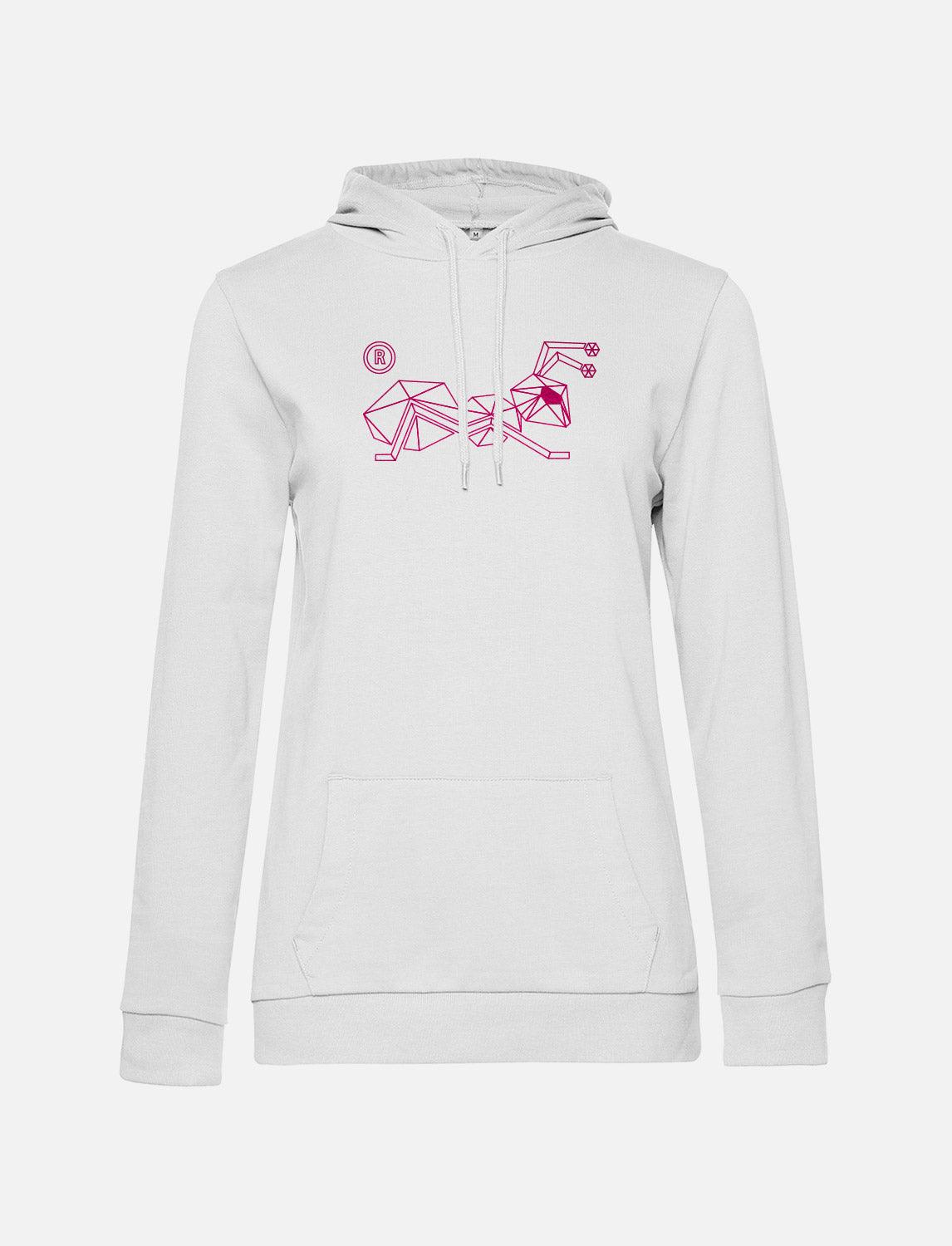 Damen Hoodie Baumwolle mit logo Ant