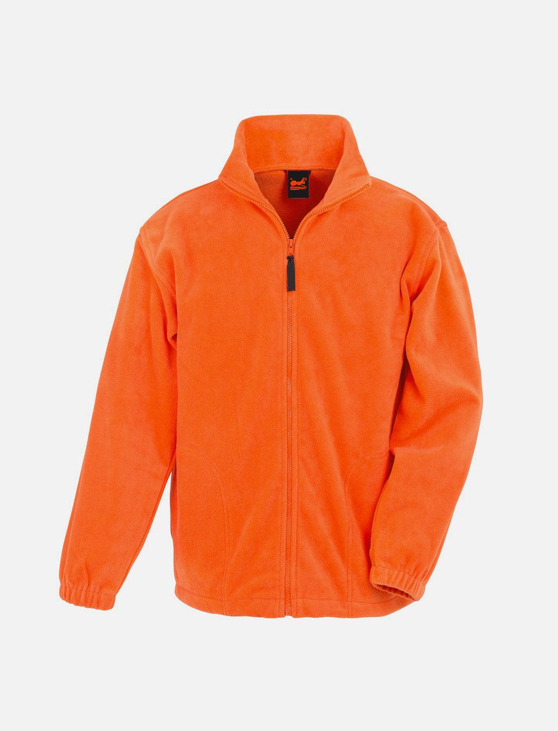 Herren Fleece Jacket mit Reißverschluss Stehkragen Sweatshirt Zip ohne Kapuze