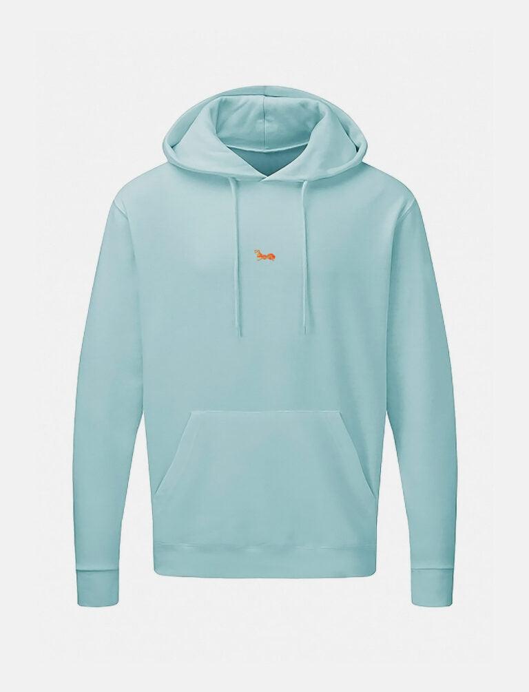 Herren Hoodie Baumwolle Outdoor Kapuzenpullover mit Bauchtasche