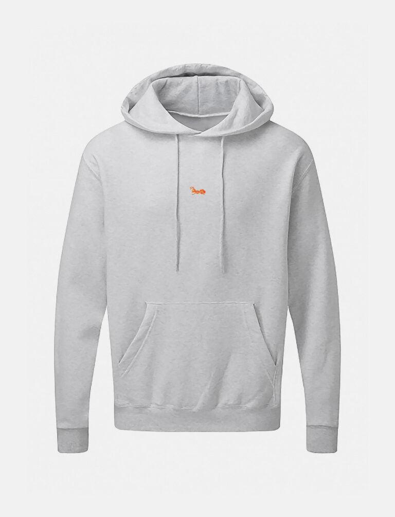 Herren Hoodie Baumwolle Outdoor Kapuzenpullover mit Bauchtasche