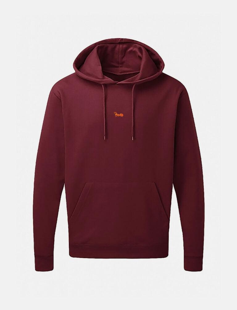 Herren Hoodie Baumwolle Outdoor Kapuzenpullover mit Bauchtasche