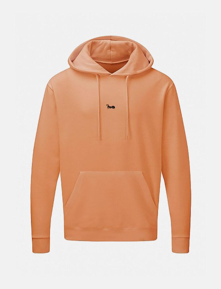 Herren Hoodie Baumwolle Outdoor Kapuzenpullover mit Bauchtasche