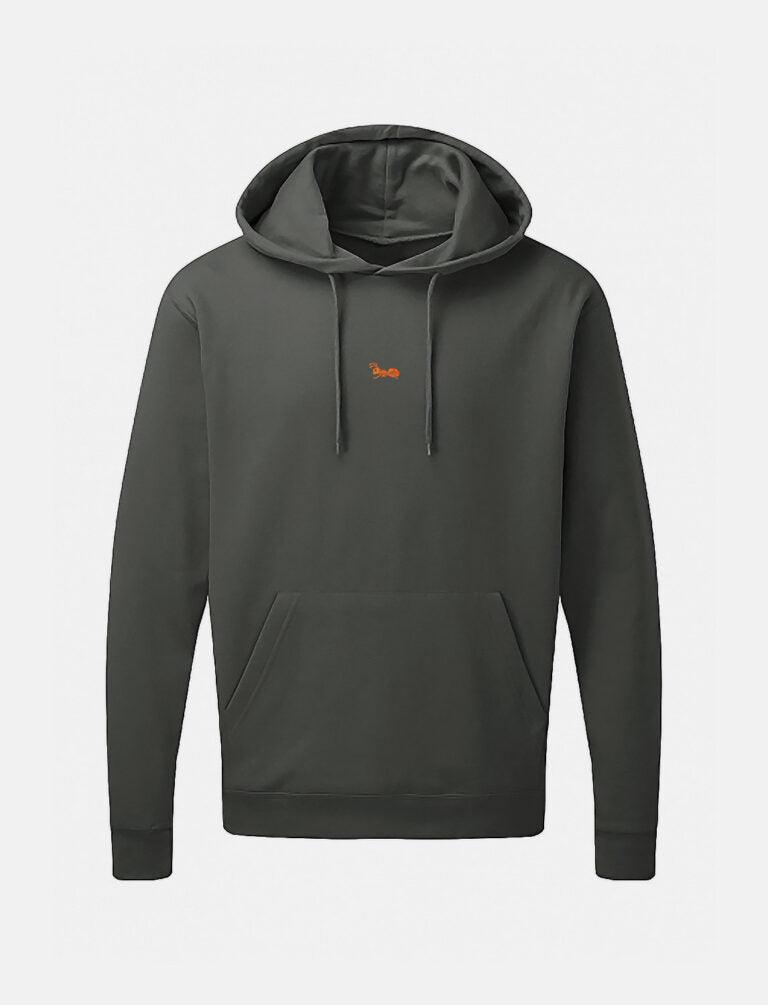 Herren Hoodie Baumwolle Outdoor Kapuzenpullover mit Bauchtasche