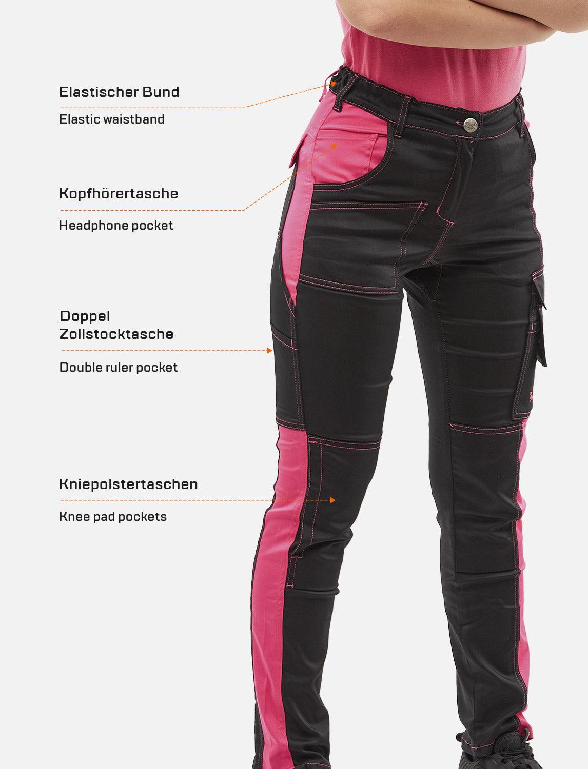 Damen Arbeitshose aus Stretch Strong Baumwolle