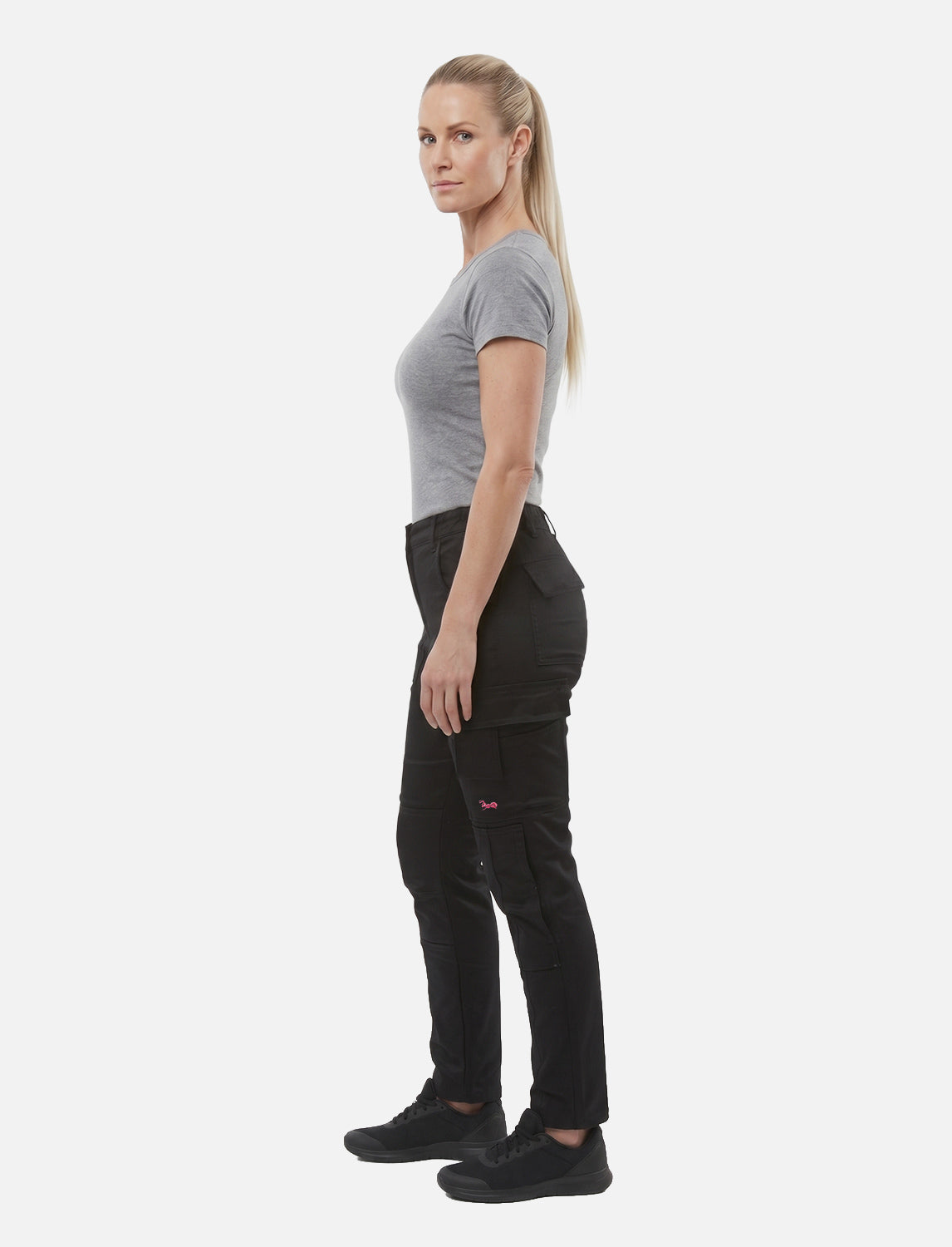 Damen Arbeitshose Еco-Stretch Sorona® – High Waist Slim Fit, robust & wasserabweisend