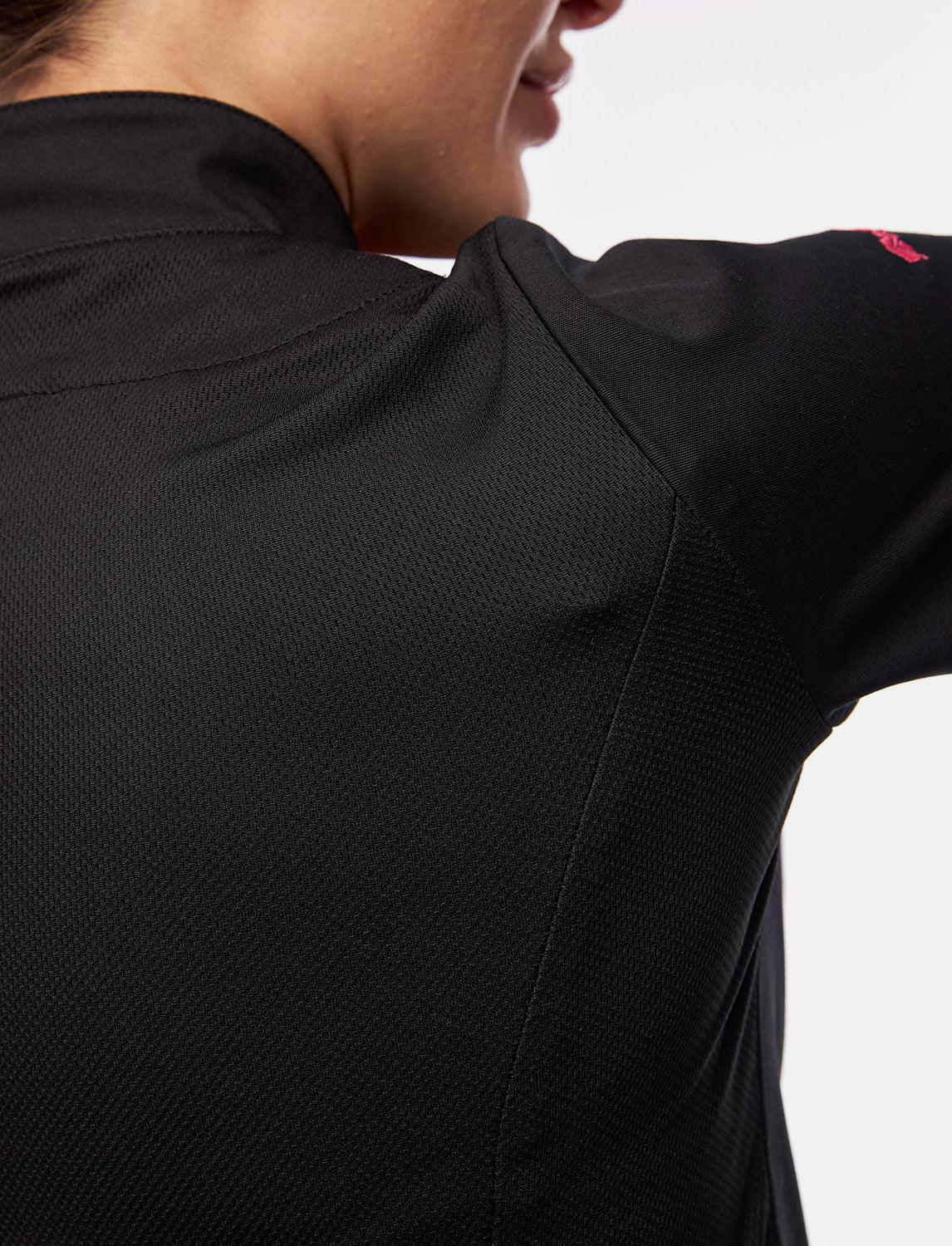 Damen Kochjacke mit dryMesh Rücken und Druckknöpfen Slim Fit