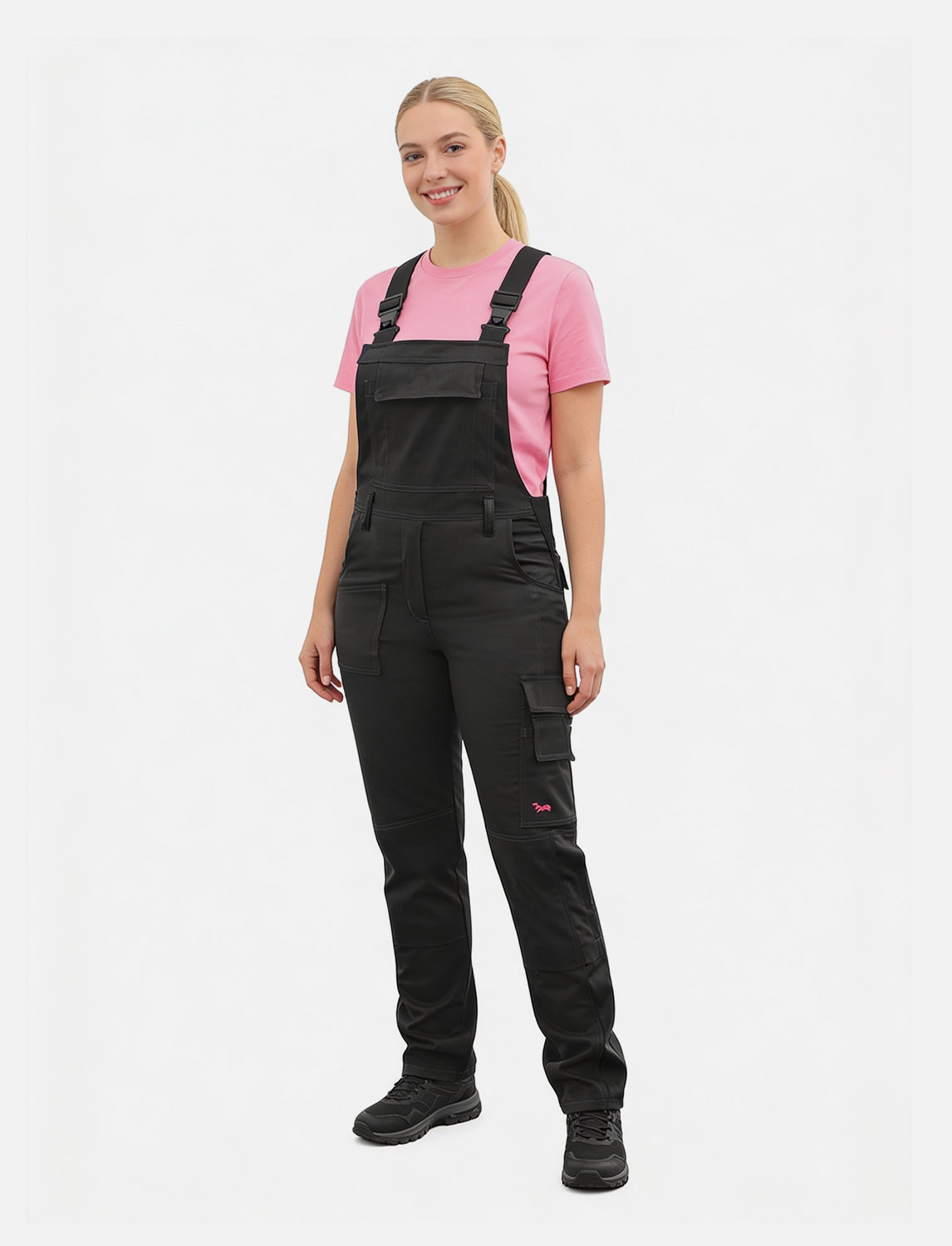 Arbeitslatzhose Damen Stretch Strong Baumwolle mit Kniepolstertaschen