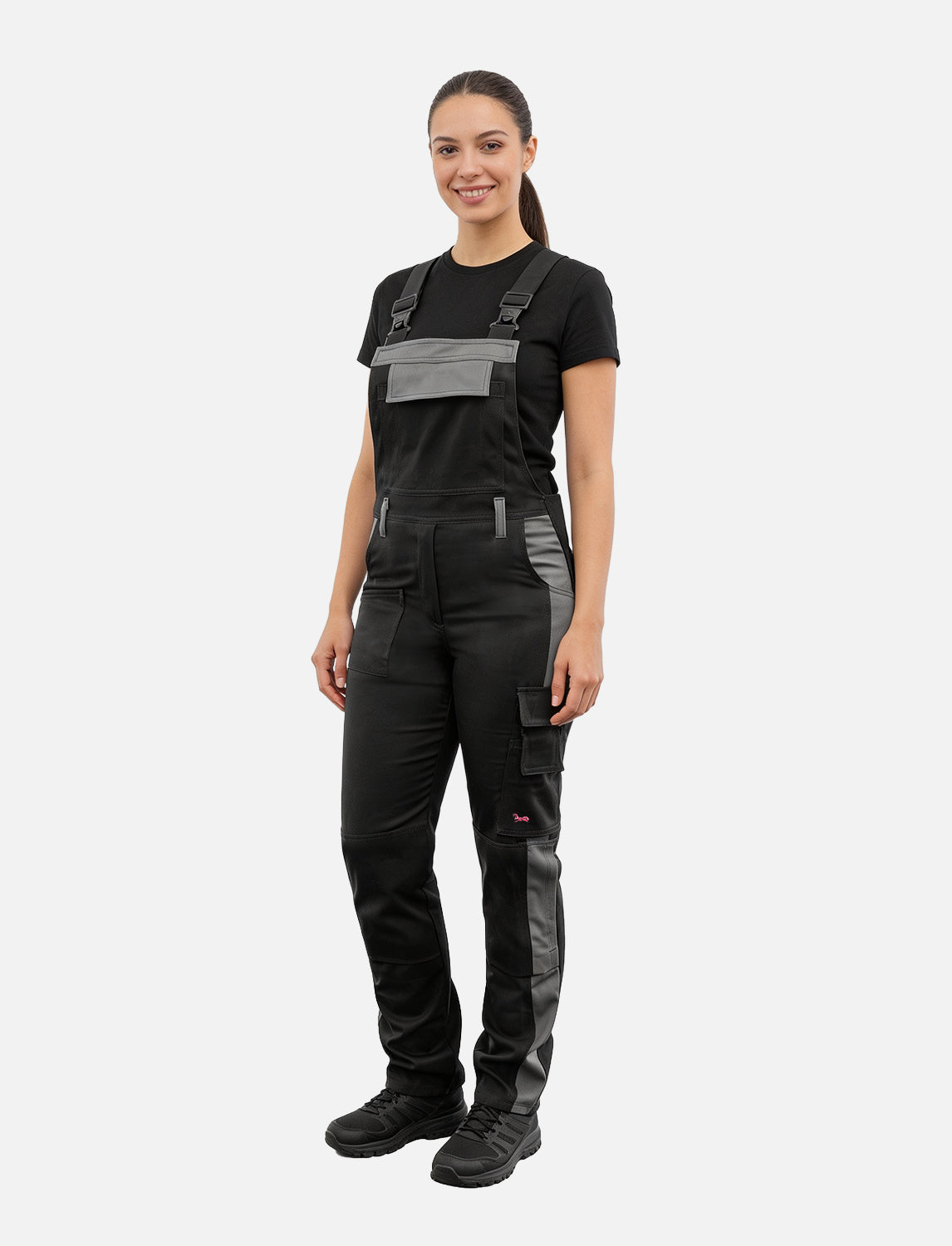 Arbeitslatzhose Damen Stretch Strong Baumwolle mit Kniepolstertaschen