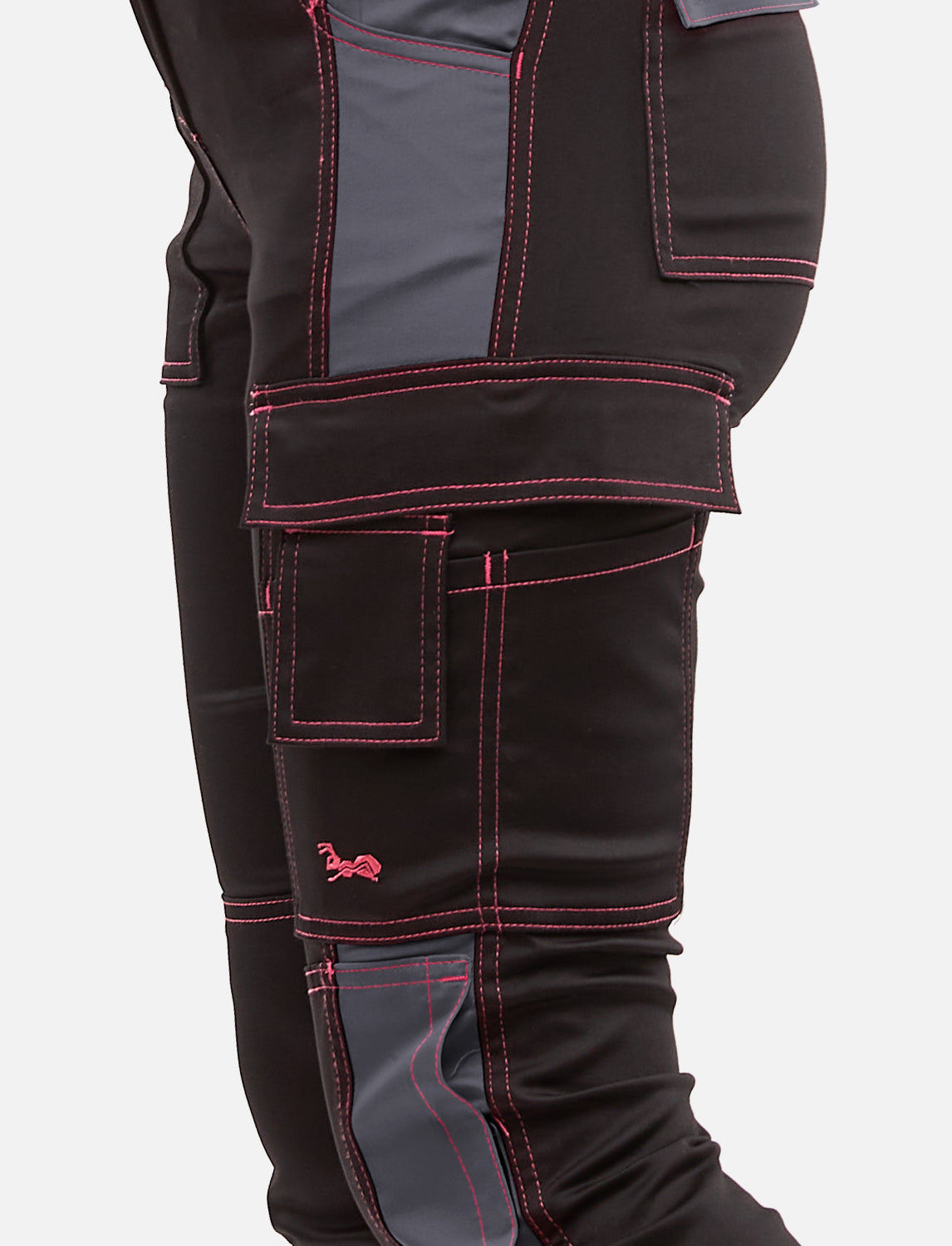 Arbeitslatzhose Damen Stretch Strong Baumwolle mit Kniepolstertaschen