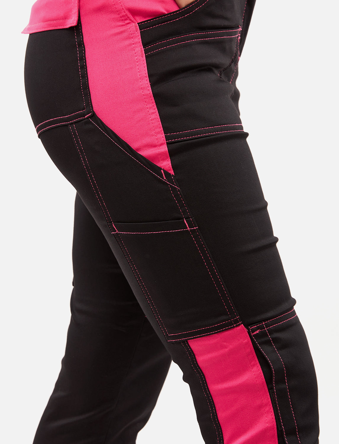 Arbeitslatzhose Damen Stretch Strong Baumwolle mit Kniepolstertaschen