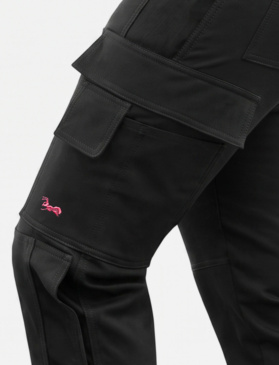 Damen Arbeitslatzhose Stretch mit Kniepolstertaschen Arbeitshose Baumwolle