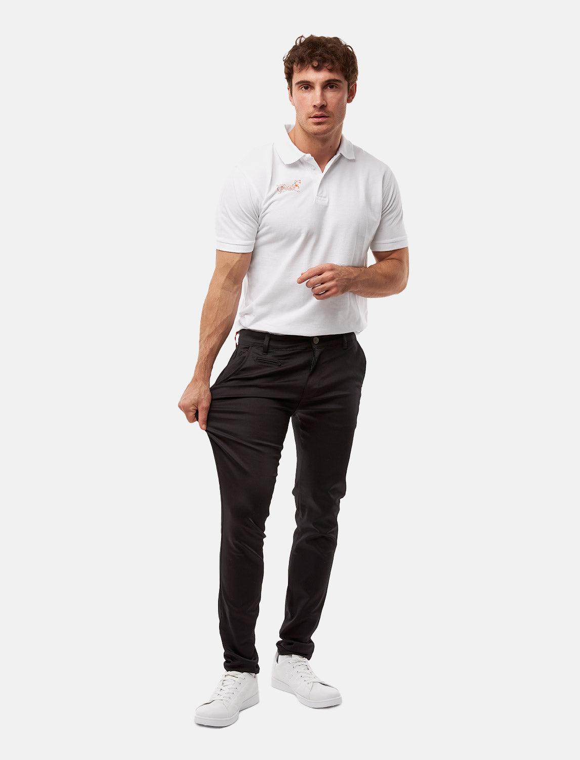 Herren Chino Hose Stretch Slim Fit