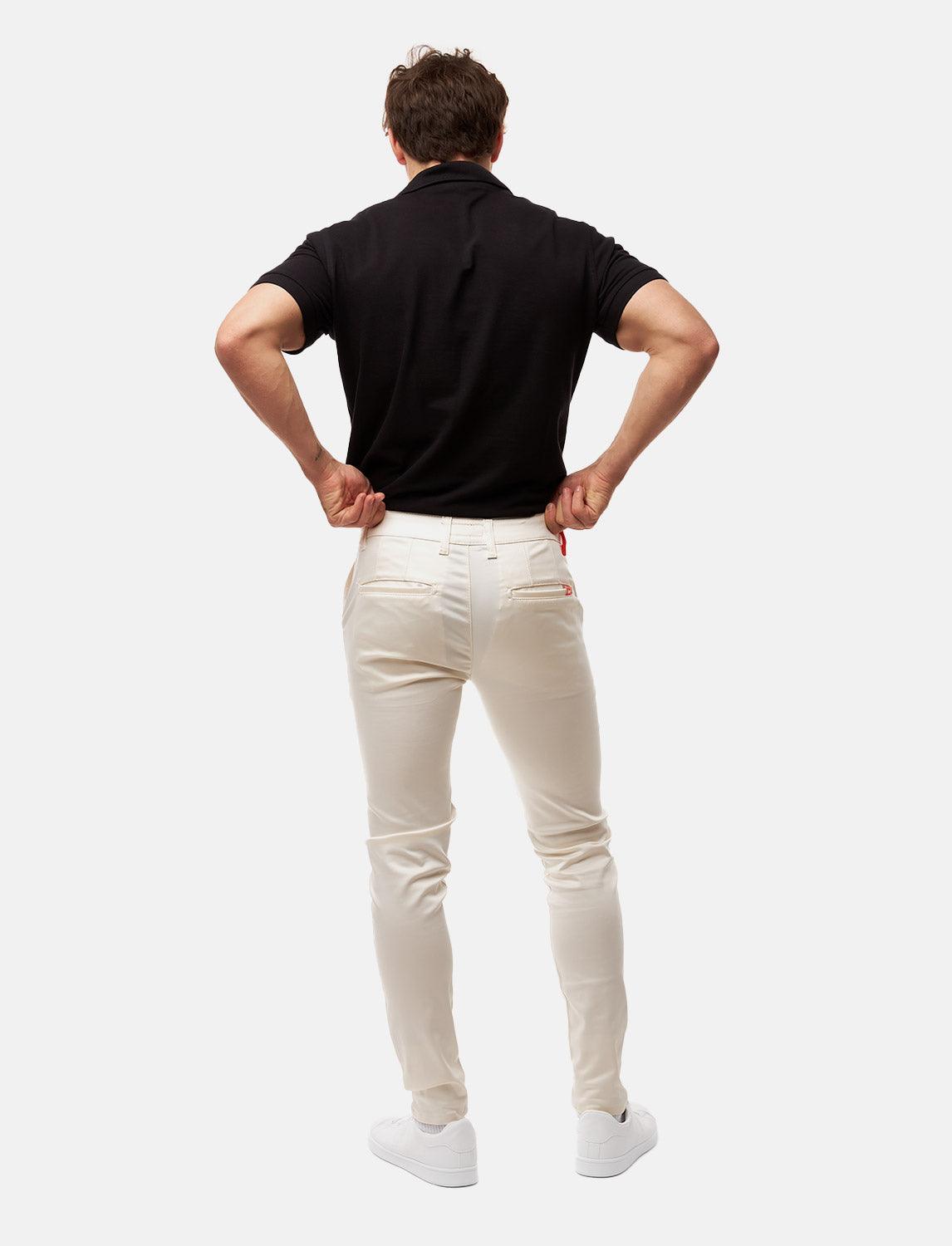 Herren Chino Hose Stretch Slim Fit