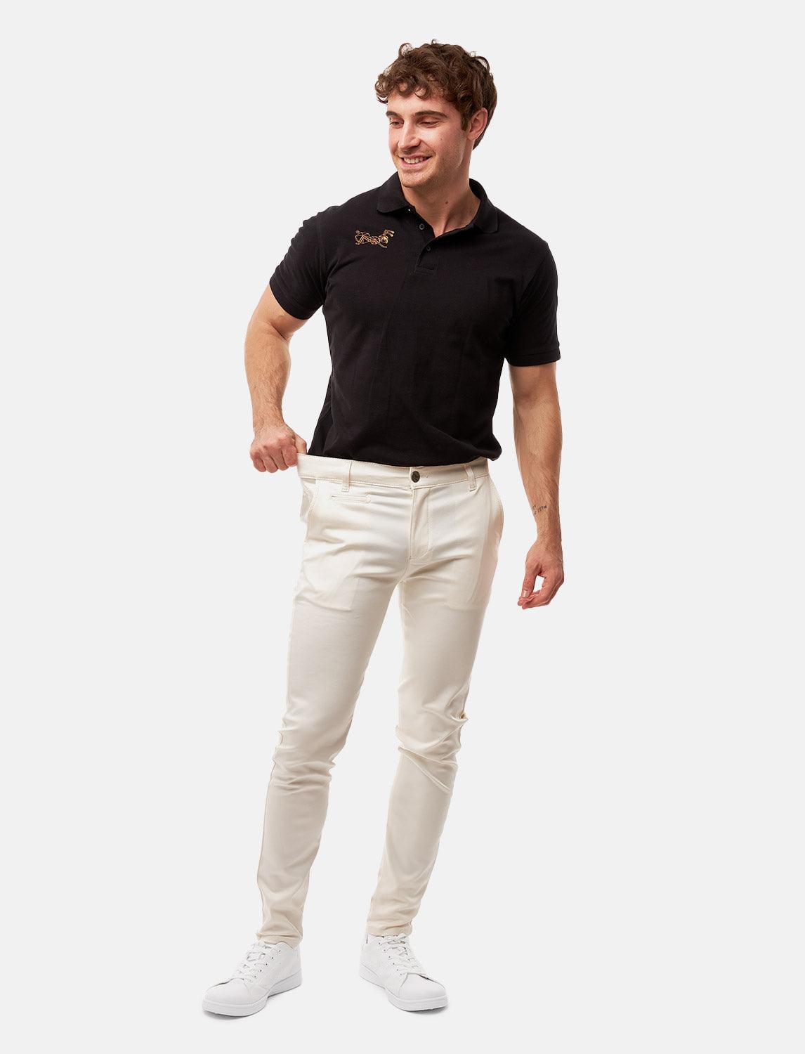 Herren Chino Hose Stretch Slim Fit