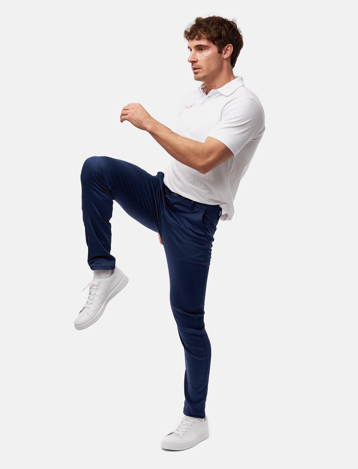 Herren Chino Hose Stretch Slim Fit