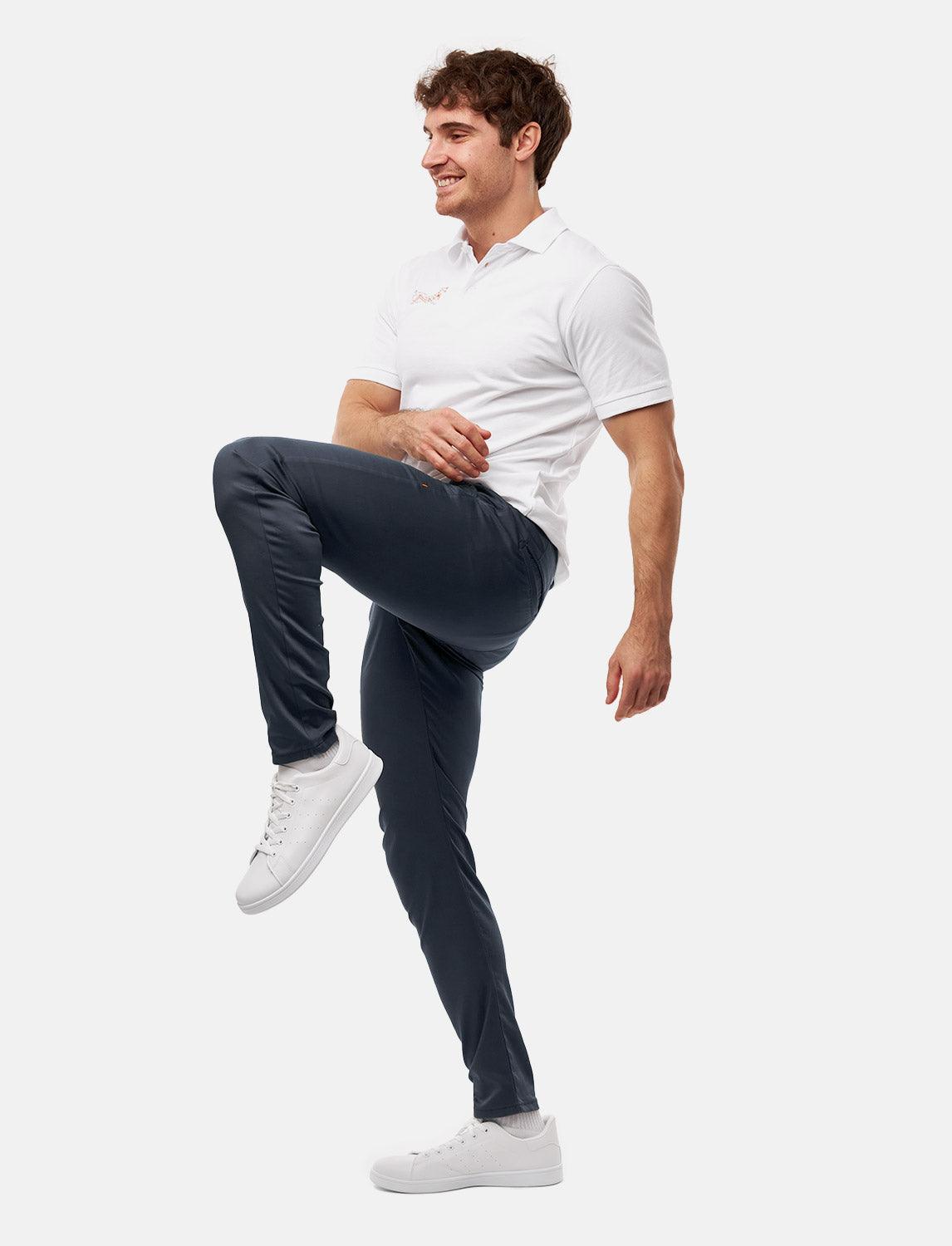 Herren Chino Hose Stretch Slim Fit