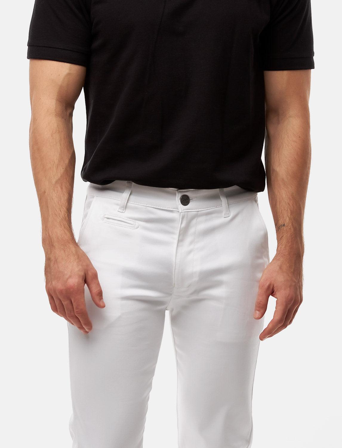 Herren Chino Hose Stretch Slim Fit