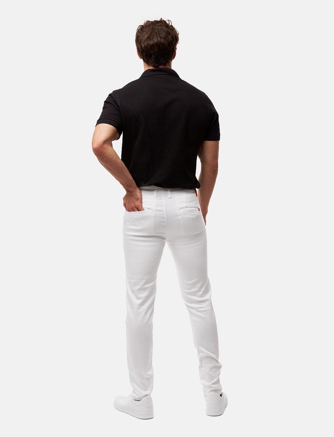 Herren Chino Hose Stretch Slim Fit