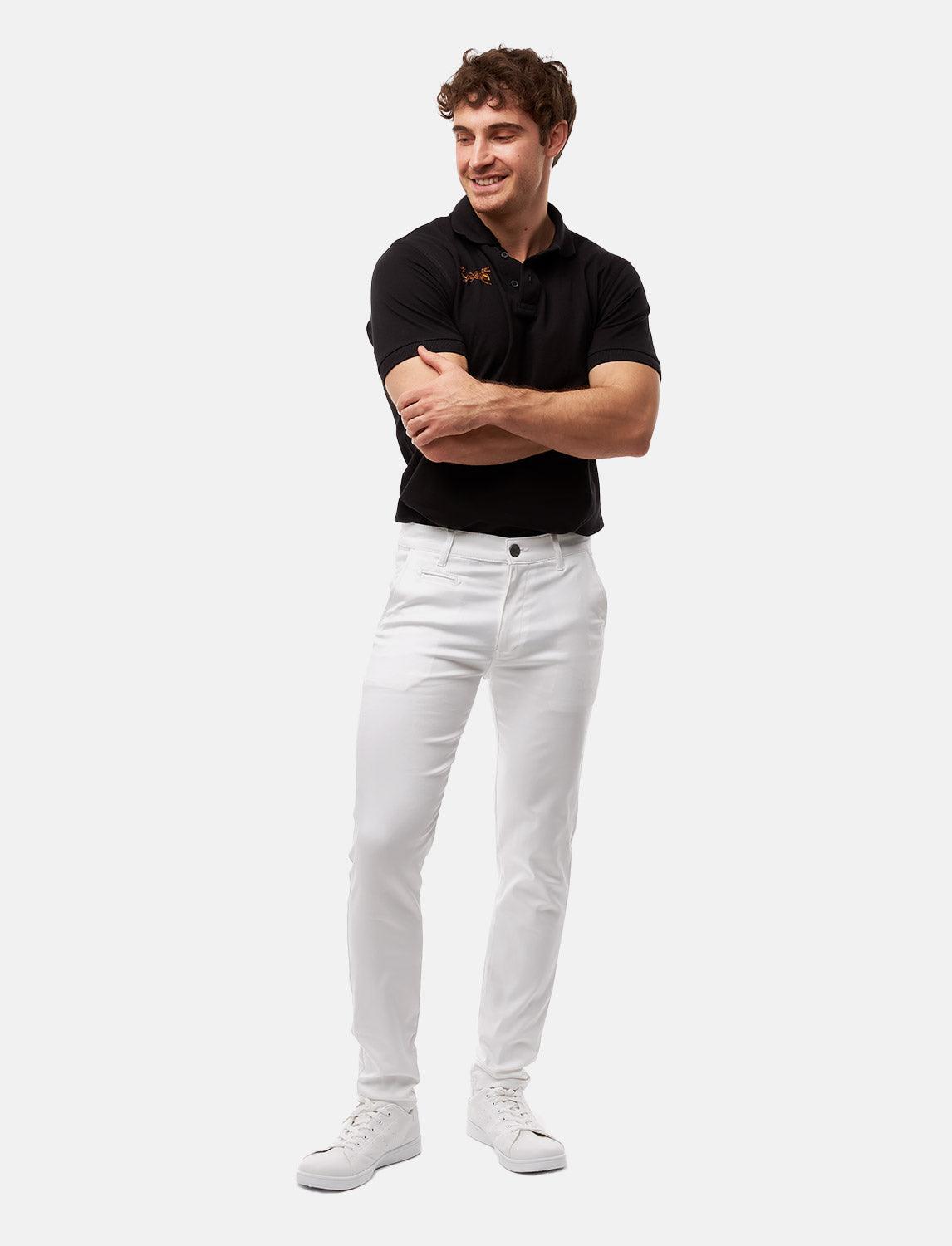 Herren Chino Hose Stretch Slim Fit