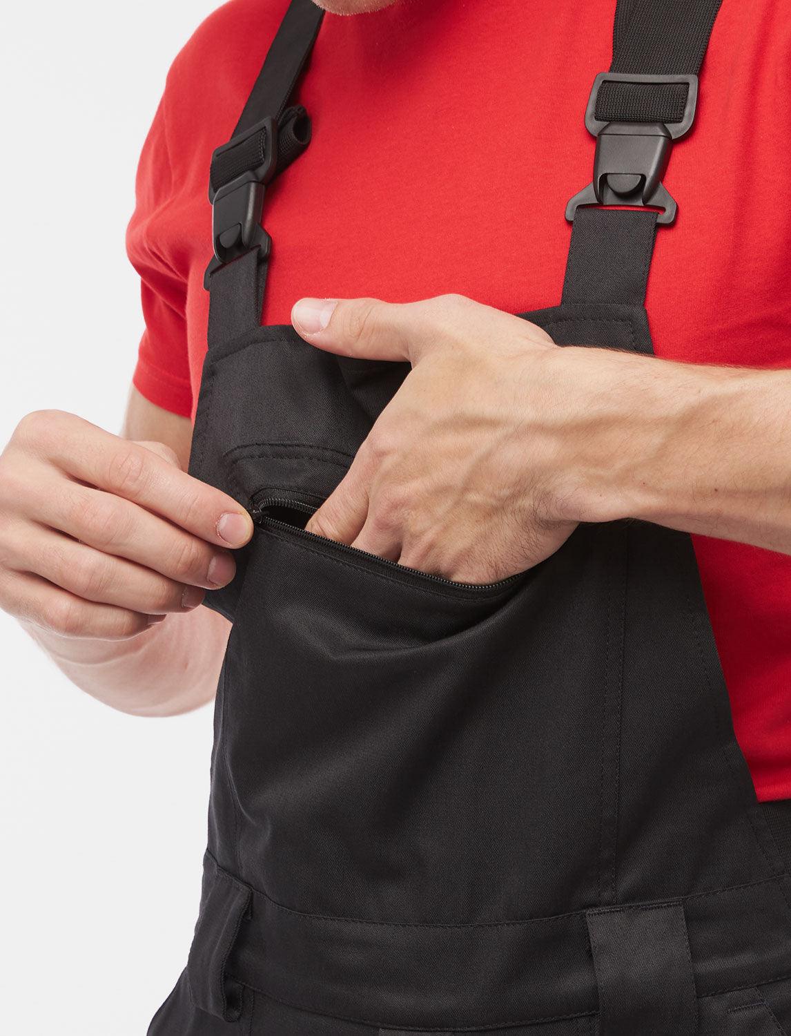 Herren Arbeitslatzhose mit Stretchbund easyClean wasserabweisend Regular Fit