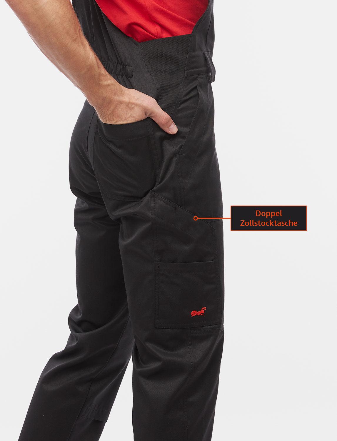 Herren Arbeitslatzhose mit Stretchbund easyClean wasserabweisend Regular Fit