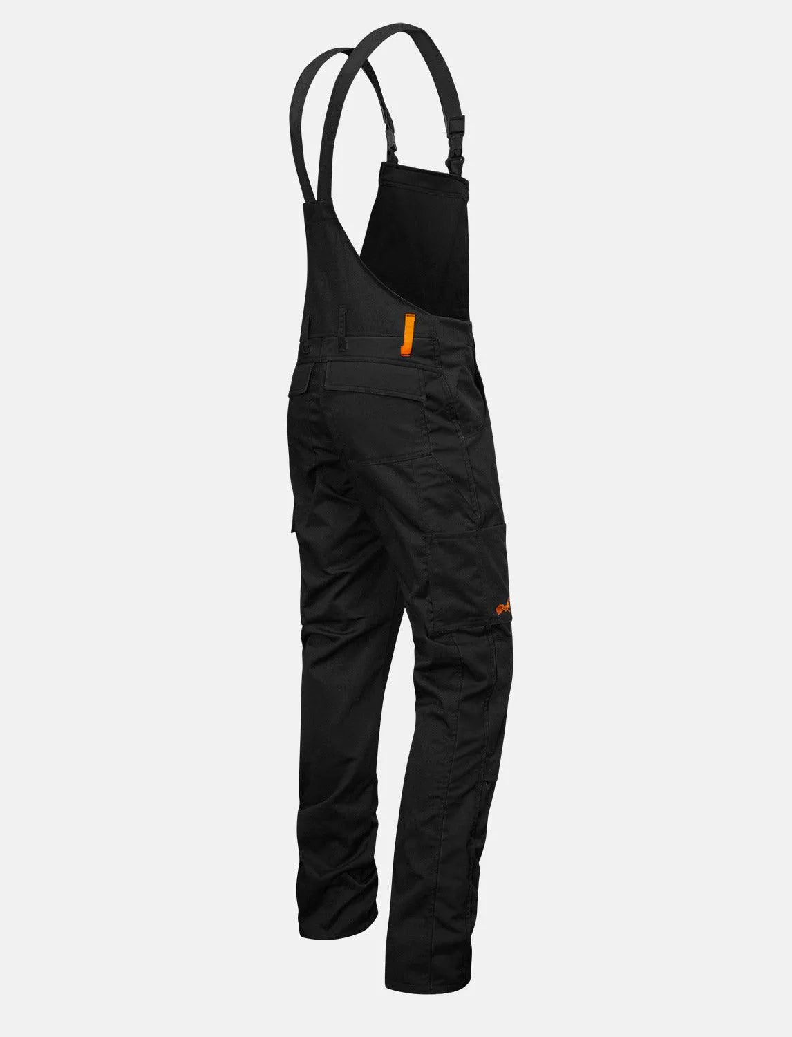 Herren Arbeitshose Latzhose mit Kniepolstertaschen Regular Fit