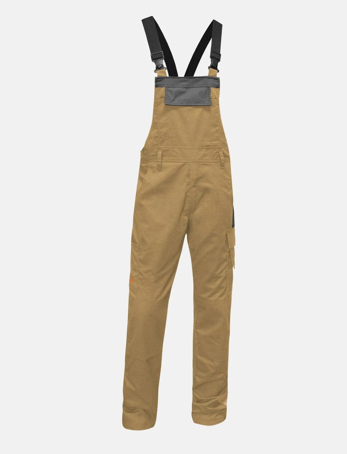 Herren Arbeitshose Latzhose mit Kniepolstertaschen Regular Fit