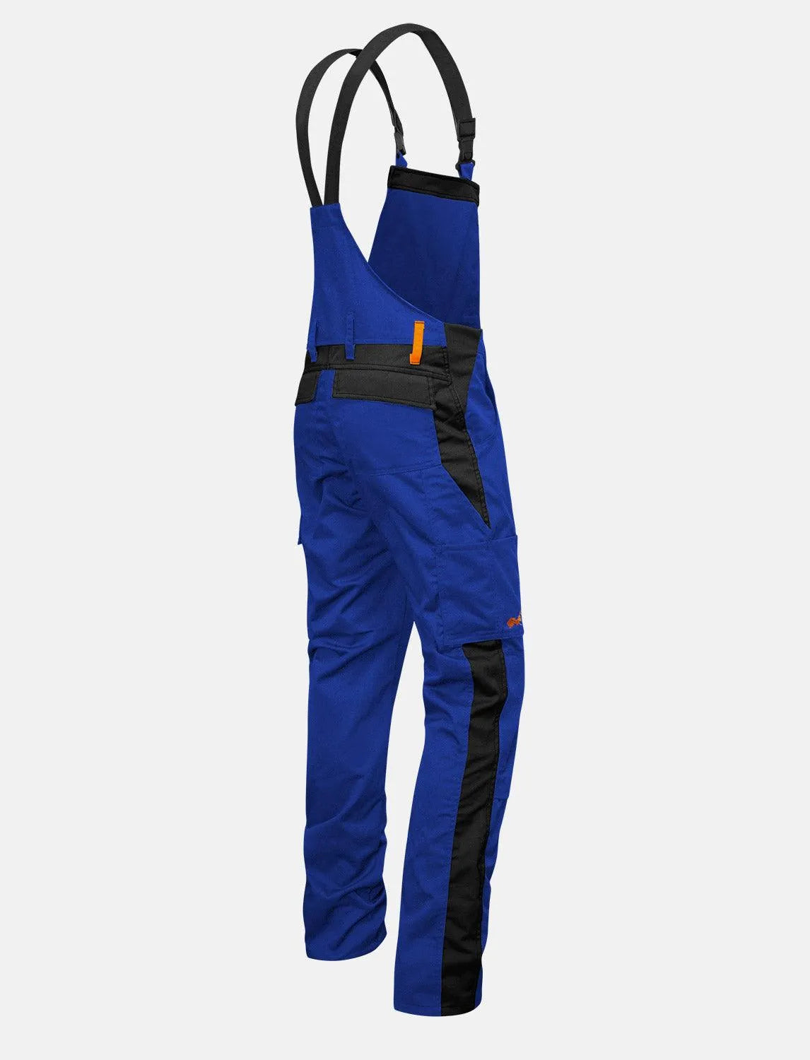 Herren Arbeitshose Latzhose mit Kniepolstertaschen Regular Fit