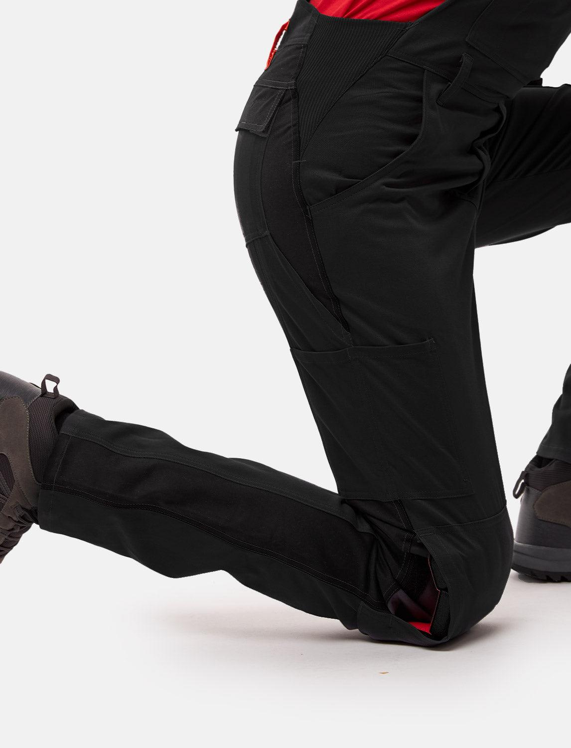 power Stretch Herren Arbeitslatzhose Stretch-Latzhose Arbeitshose mit Kniepolstertaschen