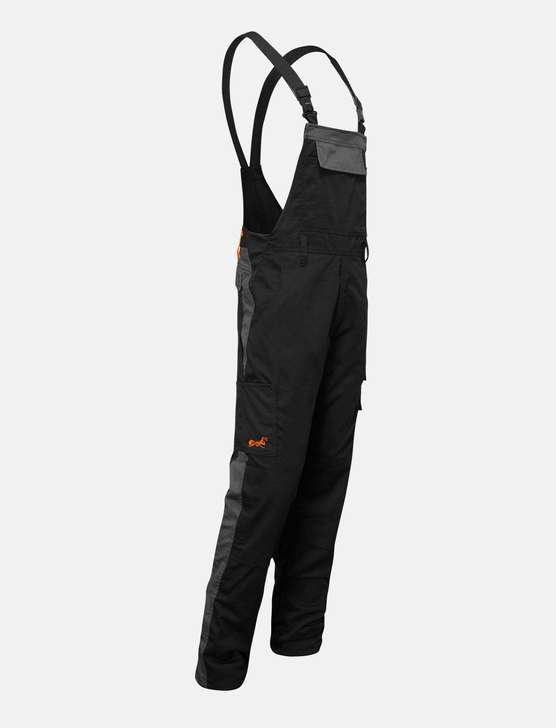 power Stretch Herren Arbeitslatzhose Stretch-Latzhose Arbeitshose mit Kniepolstertaschen