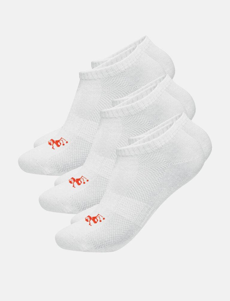 Kurze Sneaker Socken Unisex aus Baumwolle (3 Paar)