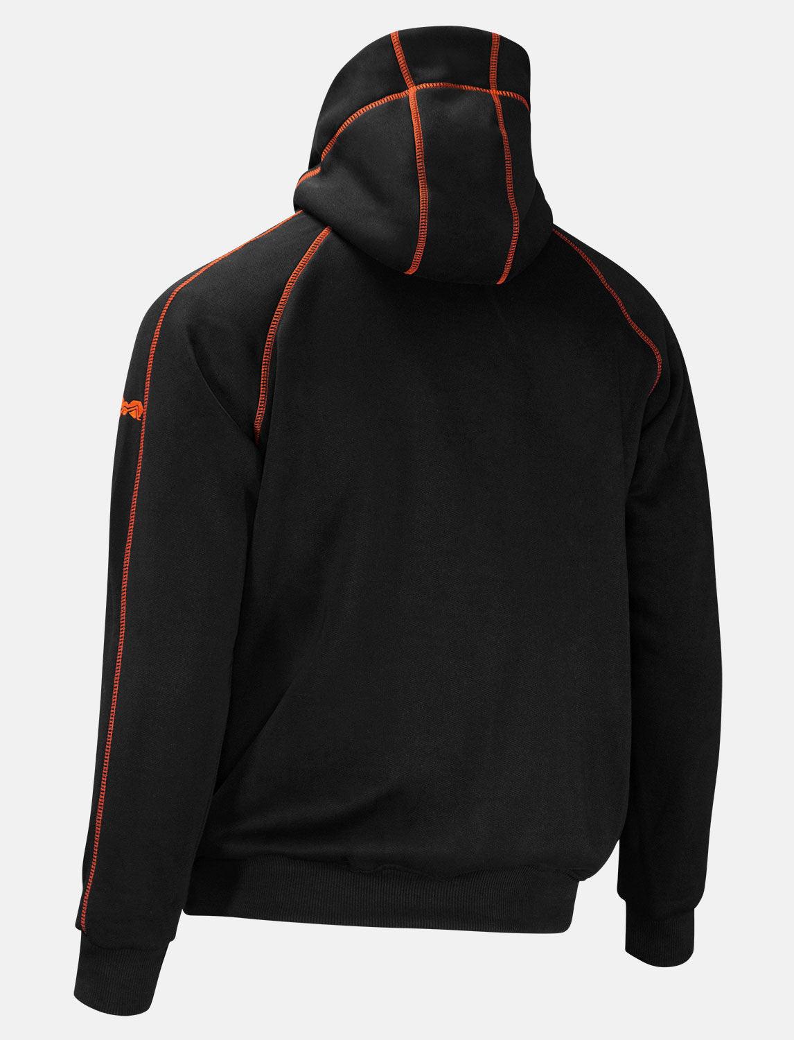 Herren Hoodie mit Reißverschluss Outdoor Kapuzenpullover Winter Fleece