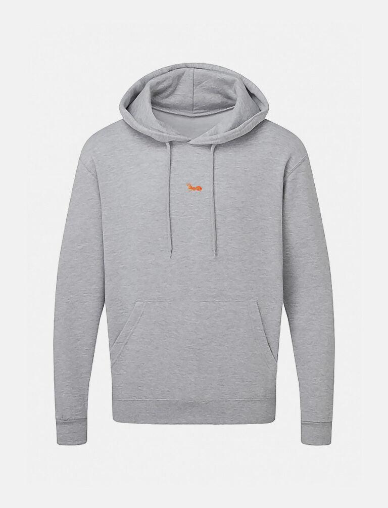 Herren Hoodie Baumwolle Outdoor Kapuzenpullover mit Bauchtasche