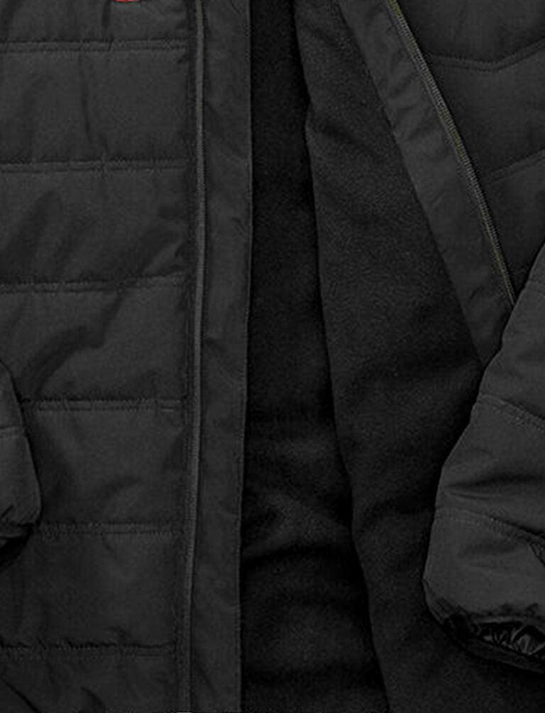 Showerproof Herren Outdoor - Jacke – atmungsaktiv, winddicht mit Fleece - Futter & Kontrast-Reißverschlüssen