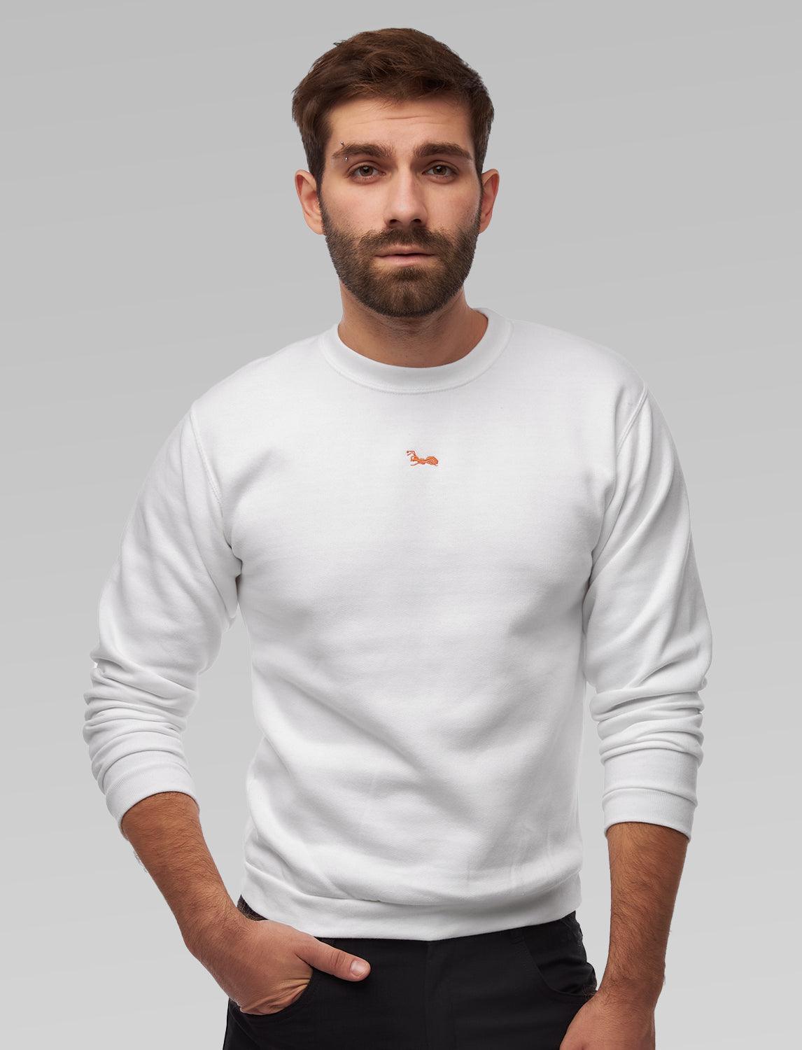 Sweatshirt Unisex mit gebürstetem Fleecefutter