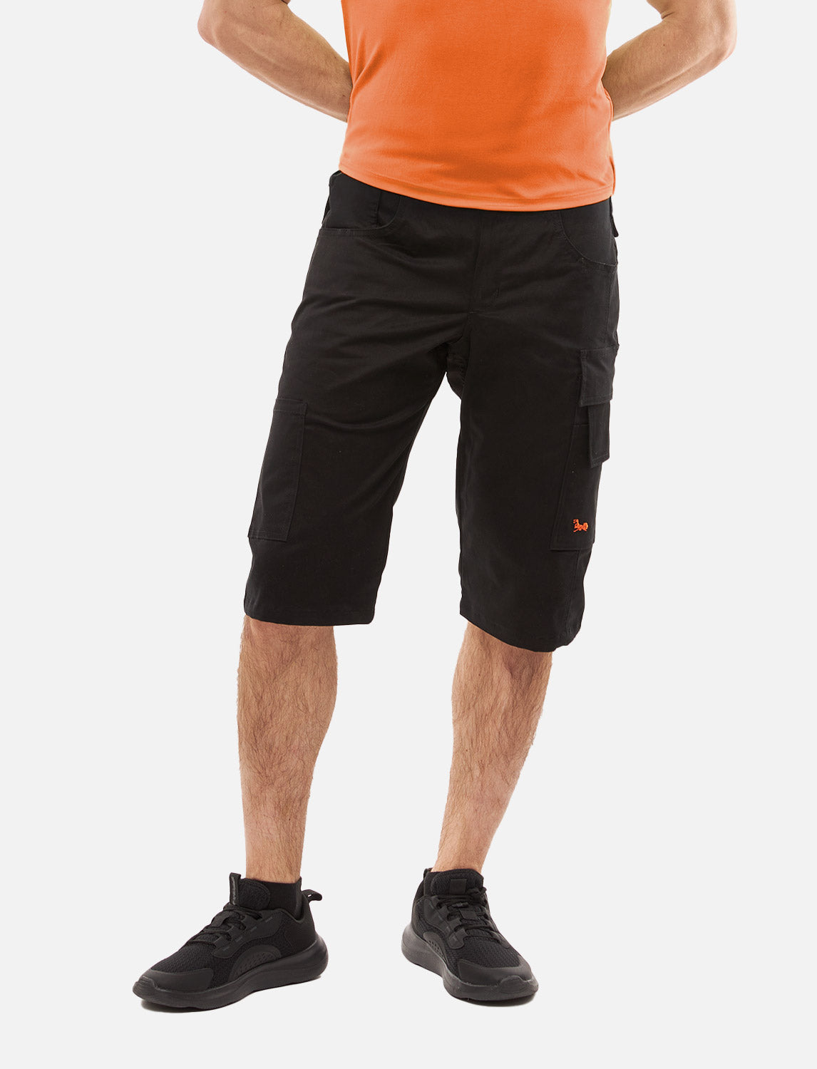 Herren Kurze-Arbeitshose Stretch Strong Baumwolle