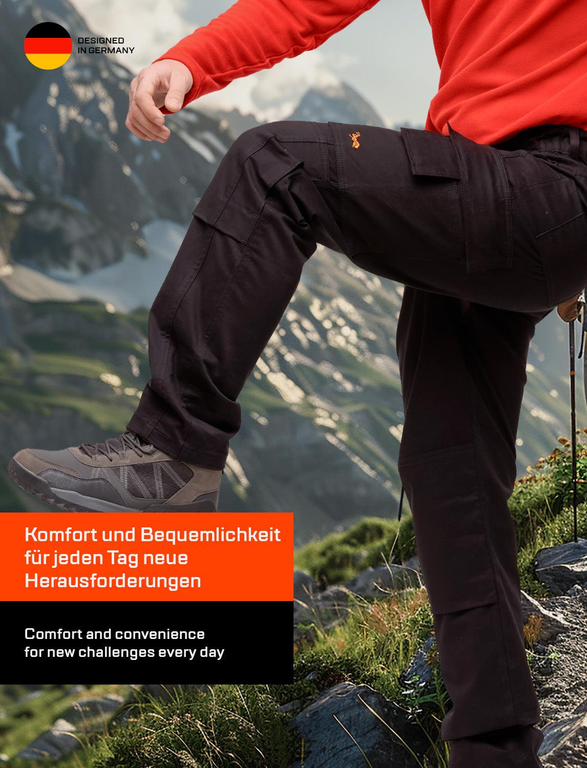 Arbeitshose Herren powerStretch Männer Bundhose