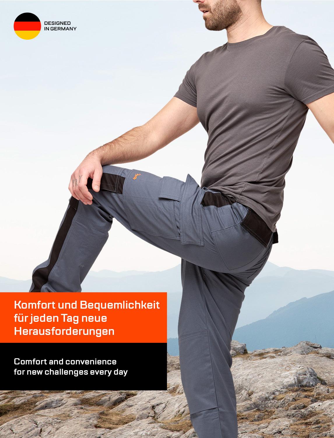 Arbeitshose Herren powerStretch Männer Bundhose