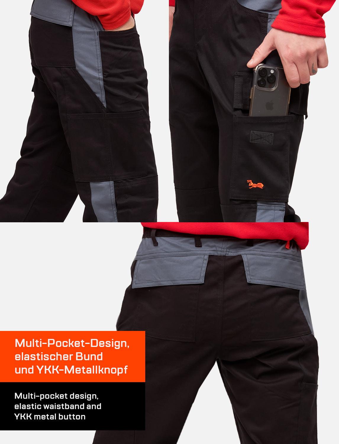 Arbeitshose Herren powerStretch Männer Bundhose