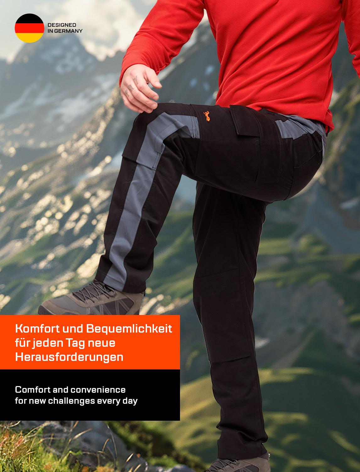 Arbeitshose Herren powerStretch Männer Bundhose