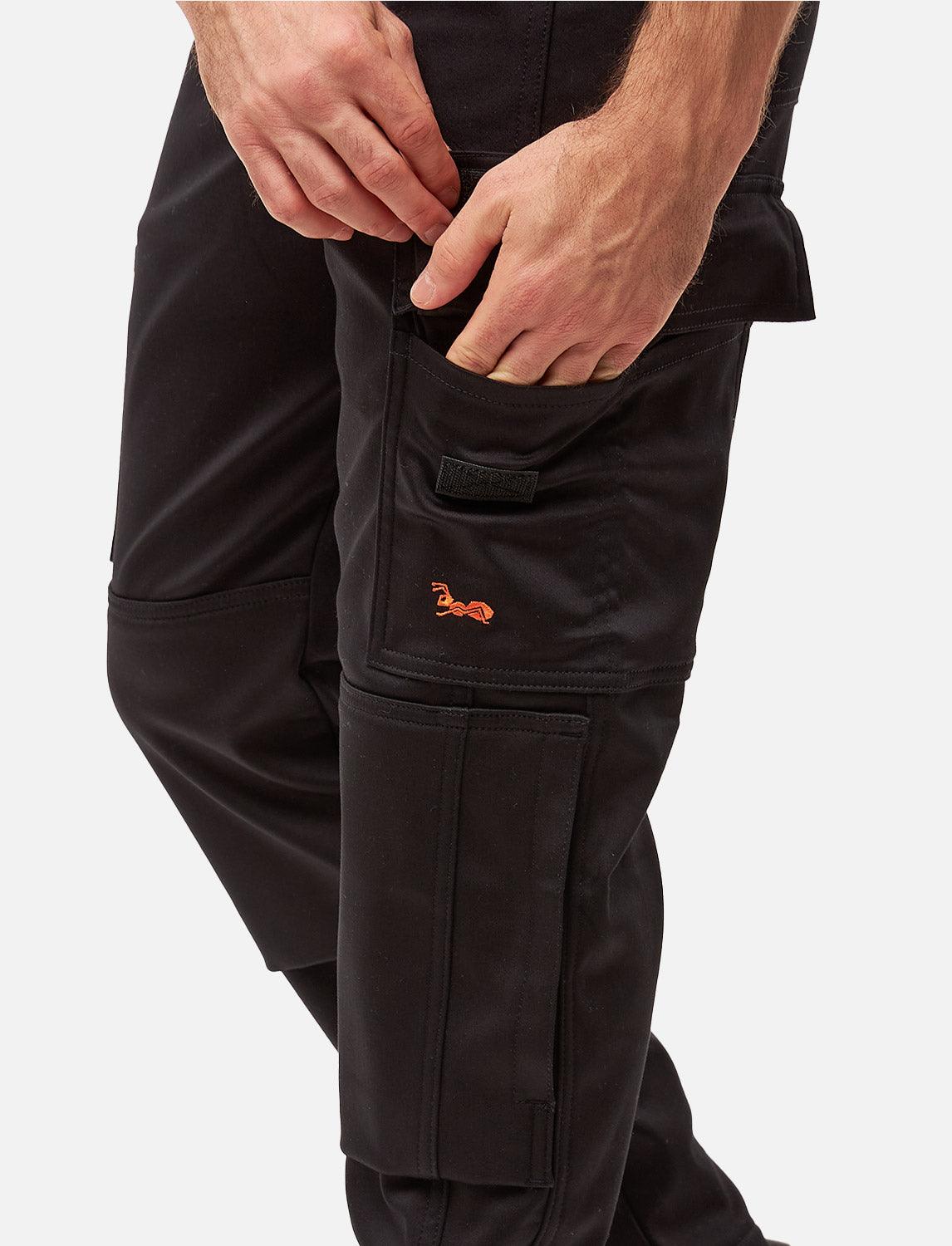 Herren Arbeitshose mit Kniepolstertaschen aus Strong Baumwolle