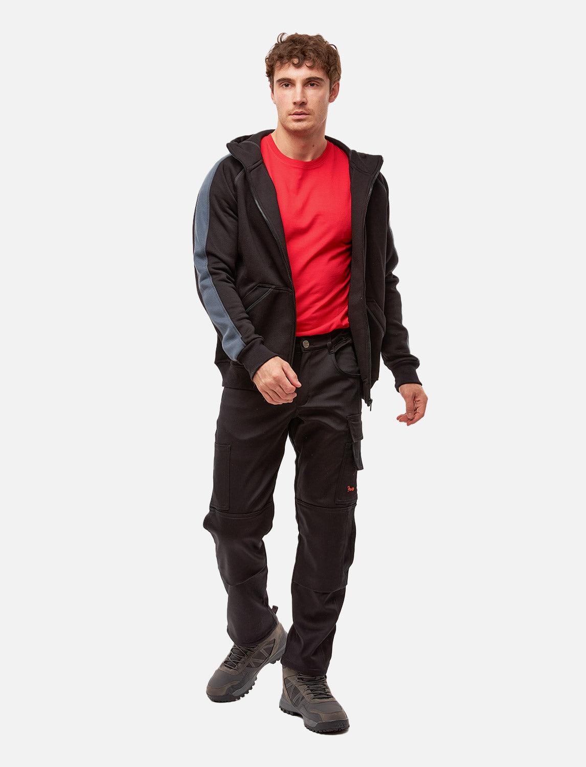 Herren Arbeitshose mit Kniepolstertaschen aus Strong Baumwolle