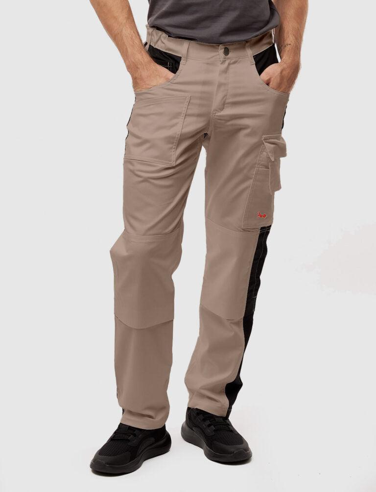 Herren Arbeitshose mit Kniepolstertaschen aus Strong Baumwolle